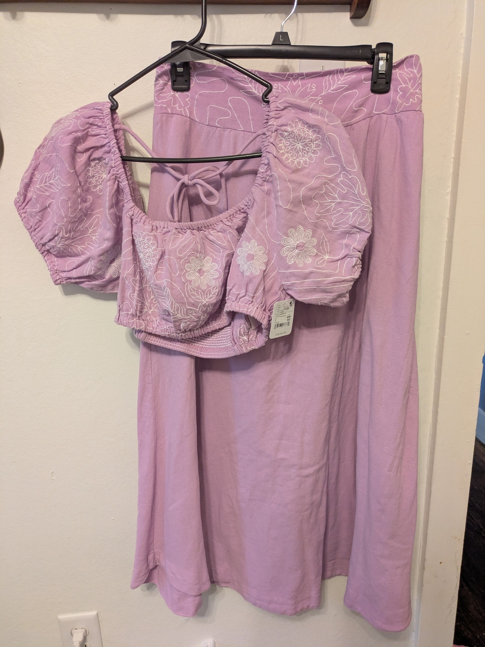 Free People Top & Skirt Set